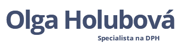 Olga Holubová – Specialista na daň z přidané hodnoty