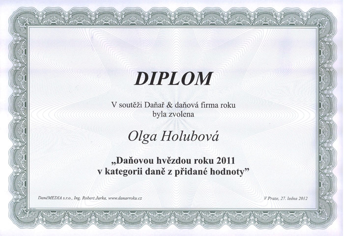 Daňová hvězda roku 2011 (DPH)